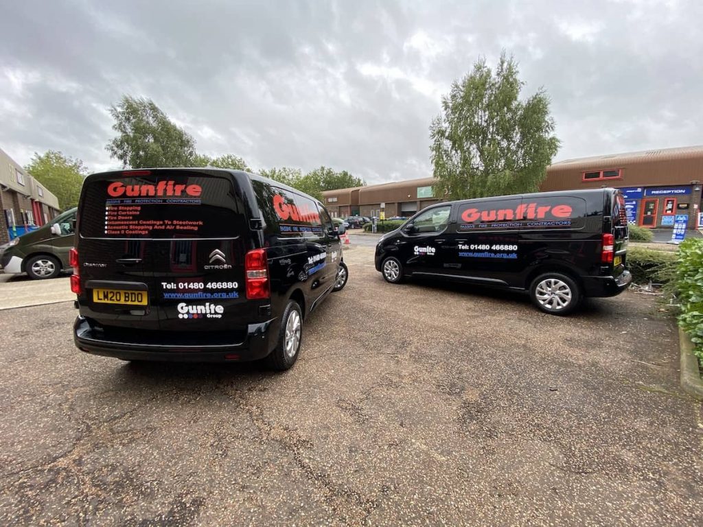 gunfire van wrap