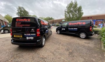 gunfire van wrap