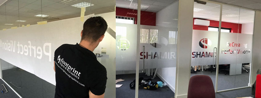 Glass Privacy Film | Footprint Signs and Graphics Cambridge