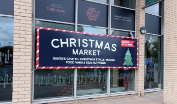 christmas market banner